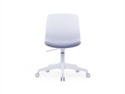 Turner White Swivel Chair - Desk Craft Multifunctional office chairs in Dubai
