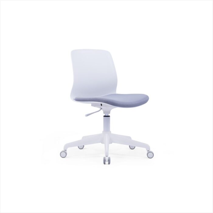 Turner White Swivel Chair - Desk Craft Multifunctional office chairs in Dubai
