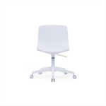 Turner White Swivel Chair - Desk Craft Multifunctional office chairs in Dubai