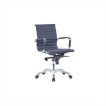 Eames Low Back Leather Chair - Desk Craft Executive office Furniture in Dubai