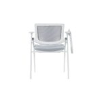 HAKKY White Foldable Training Chair - Desk Craft Classroom Office Furniture in Dubai