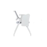 HAKKY White Foldable Training Chair - Desk Craft Classroom Office Furniture in Dubai