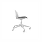 HY-833-5 TURNER White Swivel Chair - Desk Craft Office Furniture in Dubai