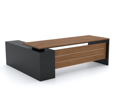 MANDATOR Executive L-Shaped Office Desk - Desk Craft Office Furniture in Dubai