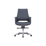 MERINO Black Low Back Leather Chair - Desk Craft Office Furniture in Dubai