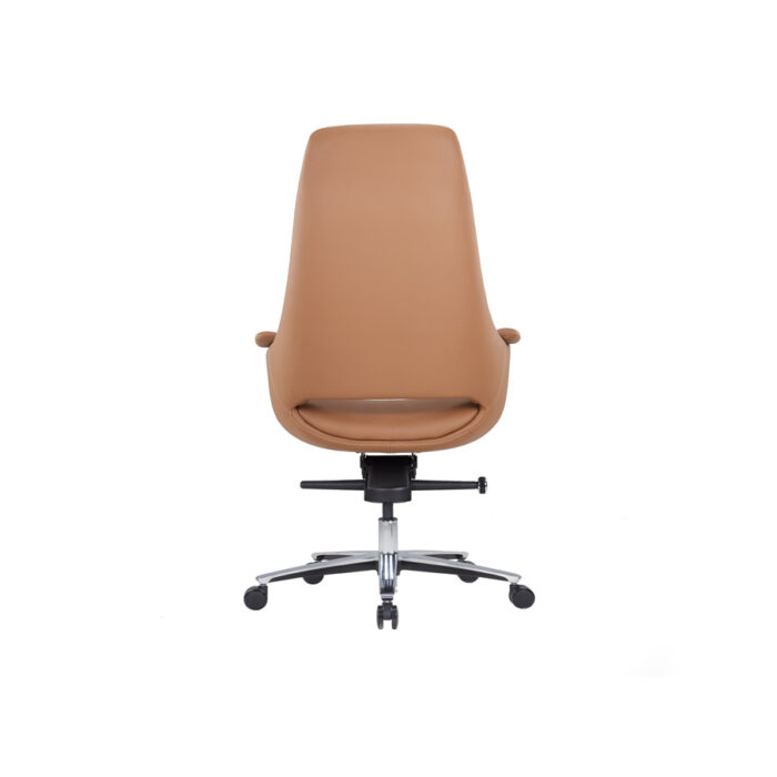MERINO Brown High Back Leather Chair