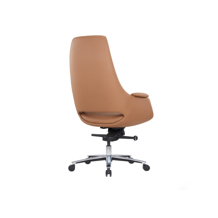 MERINO Brown High Back Leather Chair