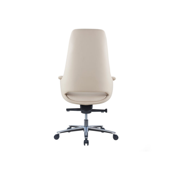 MERINO BEIGE High Back Leather Chair - Desk Craft Office Furniture in Dubai