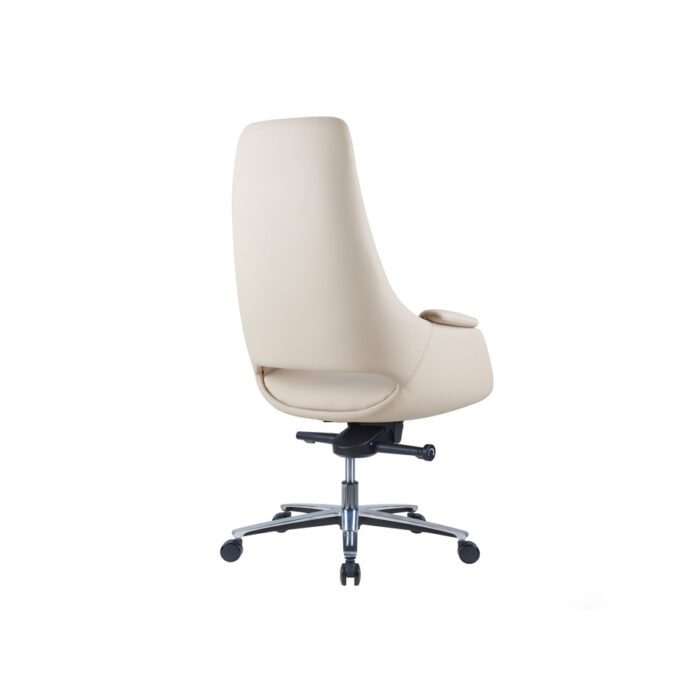 MERINO BEIGE High Back Leather Chair - Desk Craft Office Furniture in Dubai