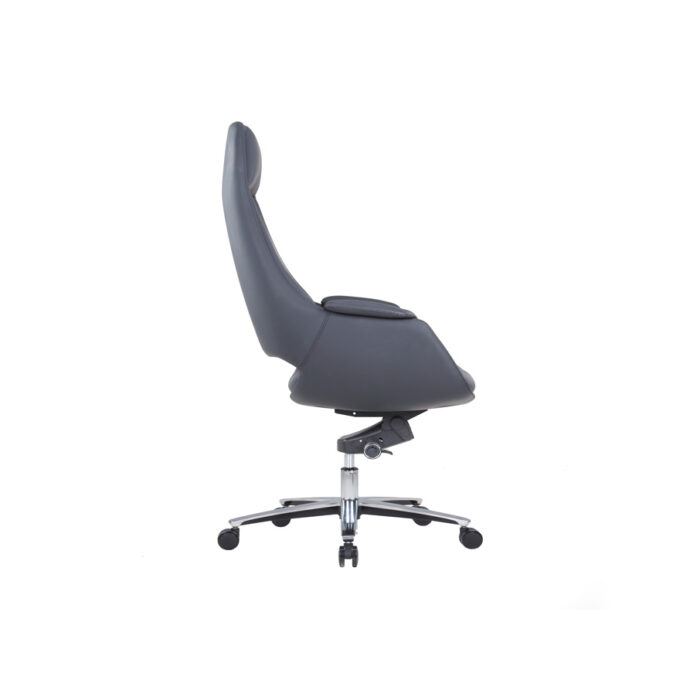 MERINO Black High Back Leather Chair - Desk Craft Office Furniture in Dubai
