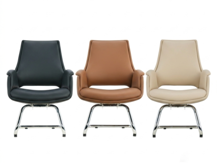 MERINO Visitor Leather Chair Multicolours
