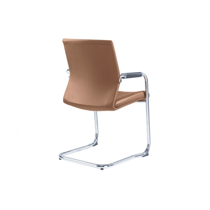 ROVER Leather Visitor Chair - Desk Craft Meeting Office Furniture in Dubai