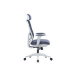 VIGO Grey Frame Full Back Mesh Chair - Desk Craft Adjustable Office Furniture in Dubai