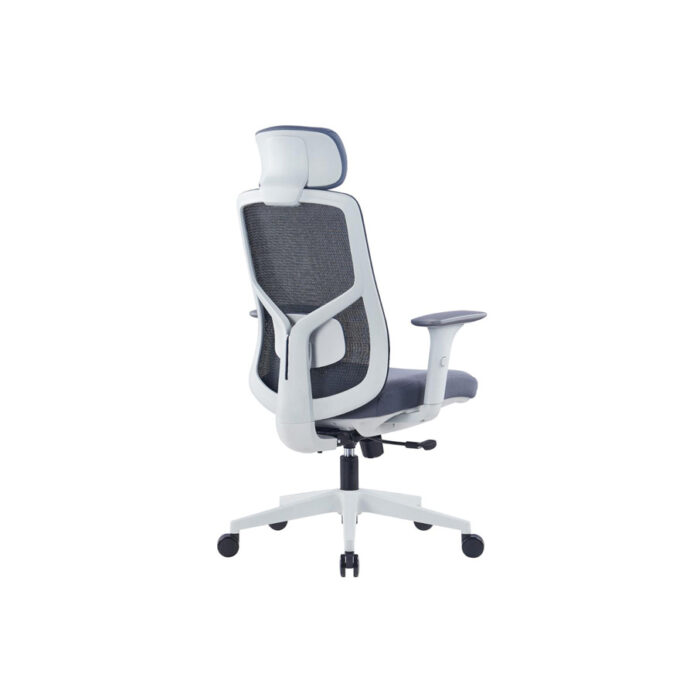ORGO Grey Frame Full Back Mesh Chair - Desk Craft Adjustable Office Furniture in Dubai