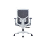 VIGO Grey Frame Low Back Ergonomic Mesh Chair - Desk Craft Adjustable Office Furniture in Dubai