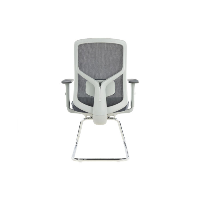 ORGO Grey Frame Mesh Visitor Chair - Desk Craft Office Furniture in Dubai