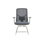 VIGO Grey Frame Mesh Visitor Chair - Desk Craft Office Furniture in Dubai