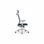WORKON White Full Frame Mesh Chair - Desk Craft Ergonomic Office Furniture in Dubai