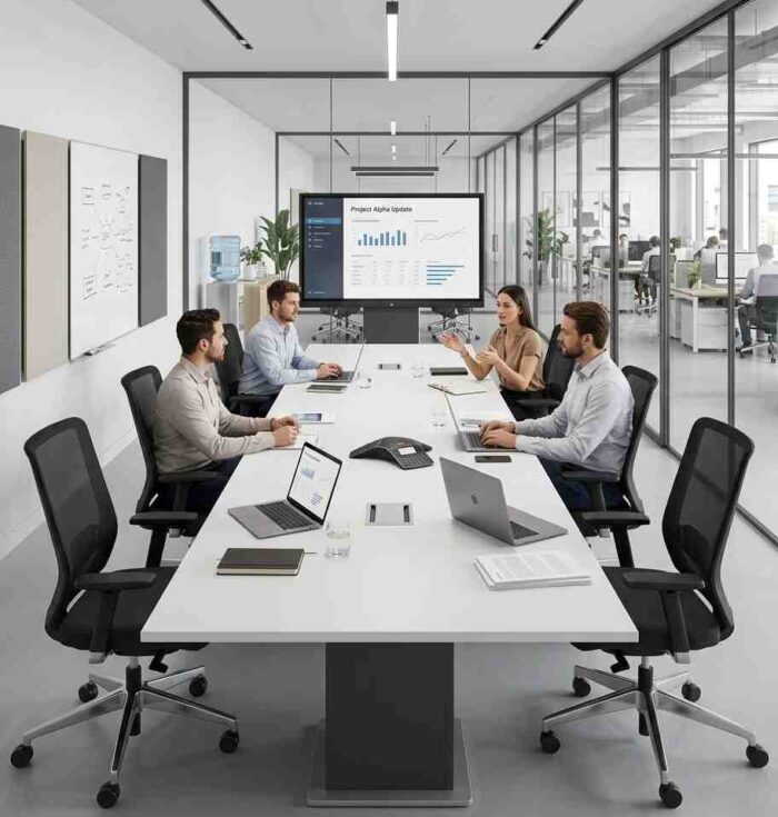 ELEGANCE Premium Modular Executive Boardroom Table