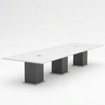 ELEGANCE Premium Modular Conference Table – Sleek Minimalist Design for Executive Boardrooms