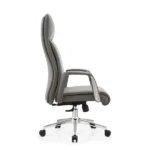 MEXUS Full-Back Executive Office Chair – Ergonomic Grey Leather