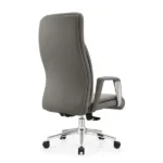 MEXUS Full-Back Executive Office Chair – Ergonomic Grey Leather