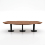 Vanguard Desk-Craft Executive Oval Boardroom Table