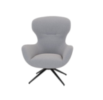 AC 13 Premium Upholstered Swivel Armchair