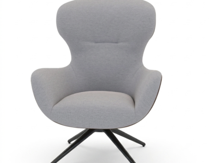 AC 13 Premium Upholstered Swivel Armchair