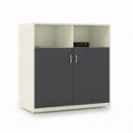Apex Mid-Height Executive Storage Durable Laminate Office Cabinet