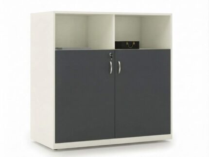 Apex Mid-Height Executive Storage Durable Laminate Office Cabinet