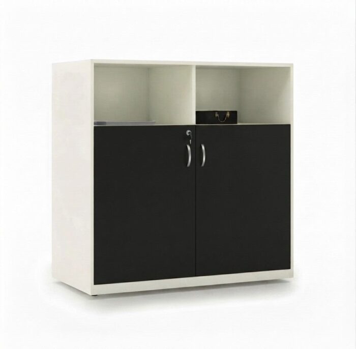 Apex Mid-Height Executive Storage Durable Laminate Office Cabinet