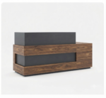 Marshal Modern Reception Desk – Ergonomic Office Front Counter for Corporate Lobbies