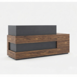 Marshal Modern Reception Desk – Ergonomic Office Front Counter for Corporate Lobbies