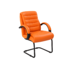Matrix Visitor Chair PP Padded Arms Black Metal Cantilever Base Premium Office Visitor Chair
