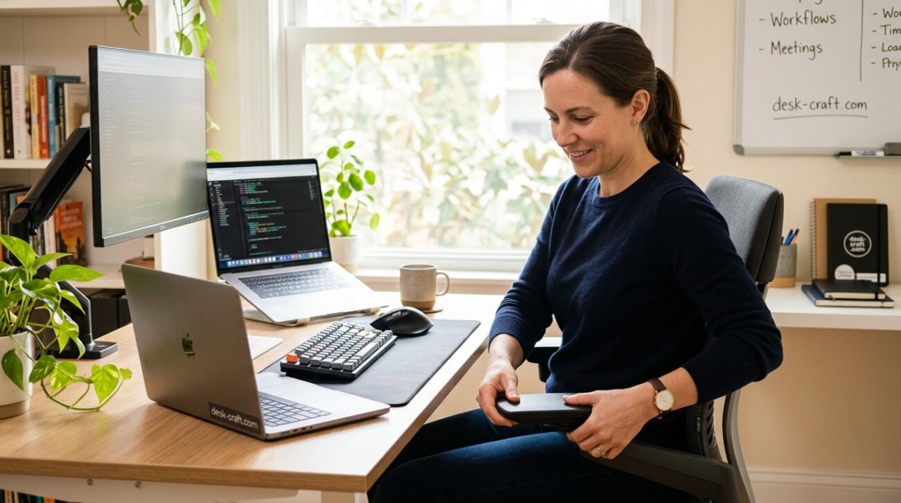 How to Set Chair Armrests for Better Workdays