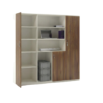 MUFA Wooden Multi-Purpose Storage Cabinet –Full Size File, Book & Office Organizer