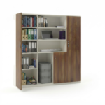 MUFA Wooden Multi-Purpose Storage Cabinet –Full Size File, Book & Office Organizer