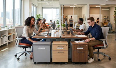 Mobile Pedestal Office Storage for Smarter Teams