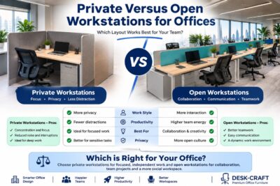 Private Versus Open Workstations for Offices