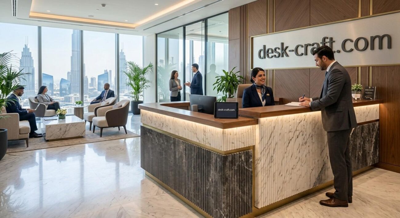 Reception Desks Dubai Offices Rely On Today