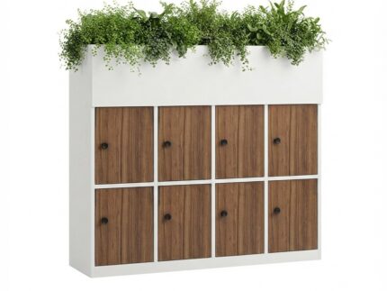VIBO Wooden Office Storage Cabinet