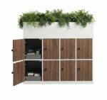 VIBO Wooden Office Storage Cabinet