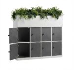 VIBO Wooden Office Storage Cabinet