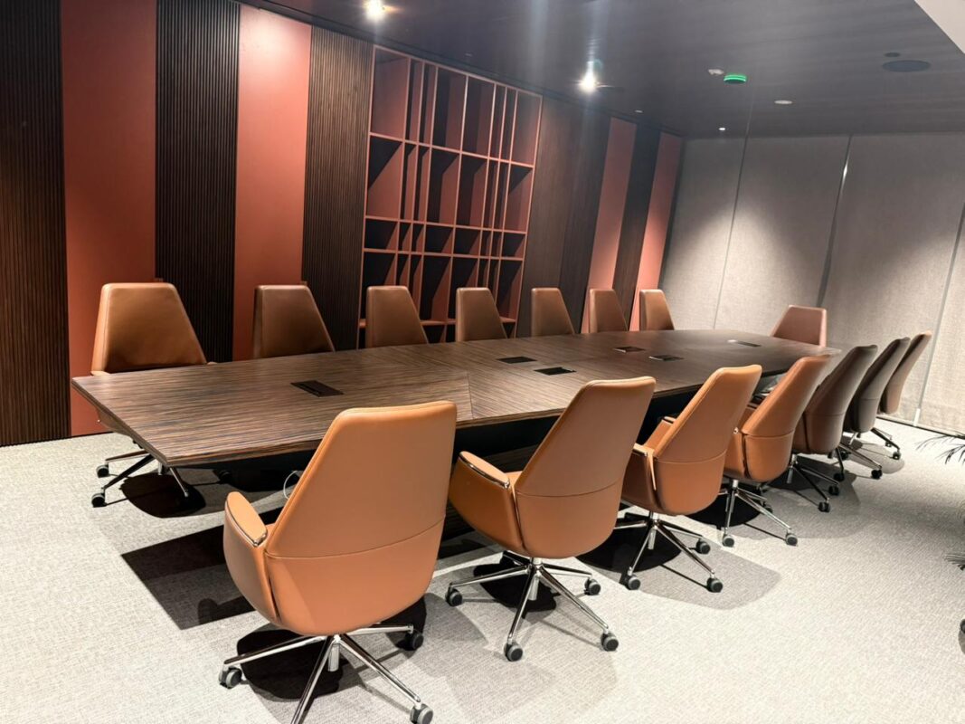 Completed office furniture project by Desk Craft in UAE - project view 1