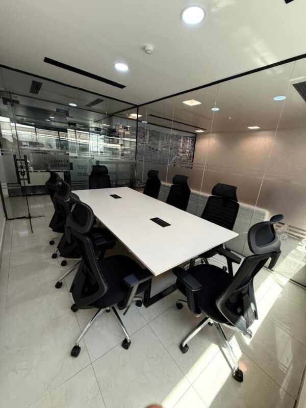 Completed office furniture project by Desk Craft in UAE - project view 2