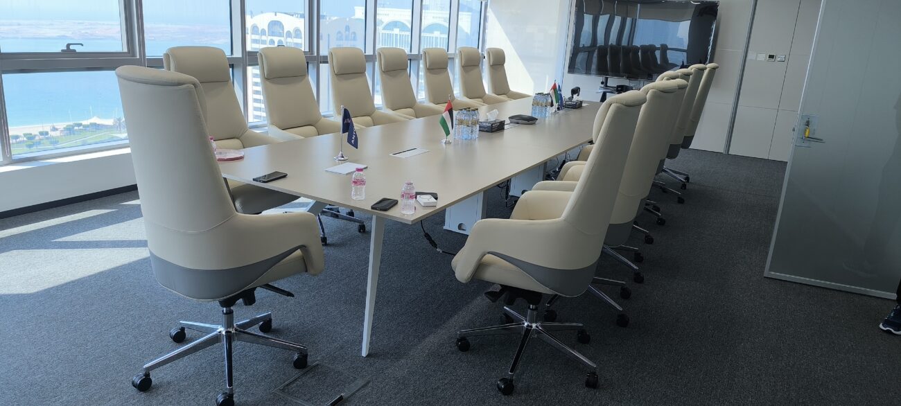 Completed office furniture project by Desk Craft in UAE - project view 4