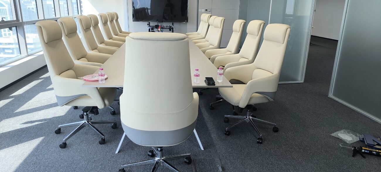 Completed office furniture project by Desk Craft in UAE - project view 5