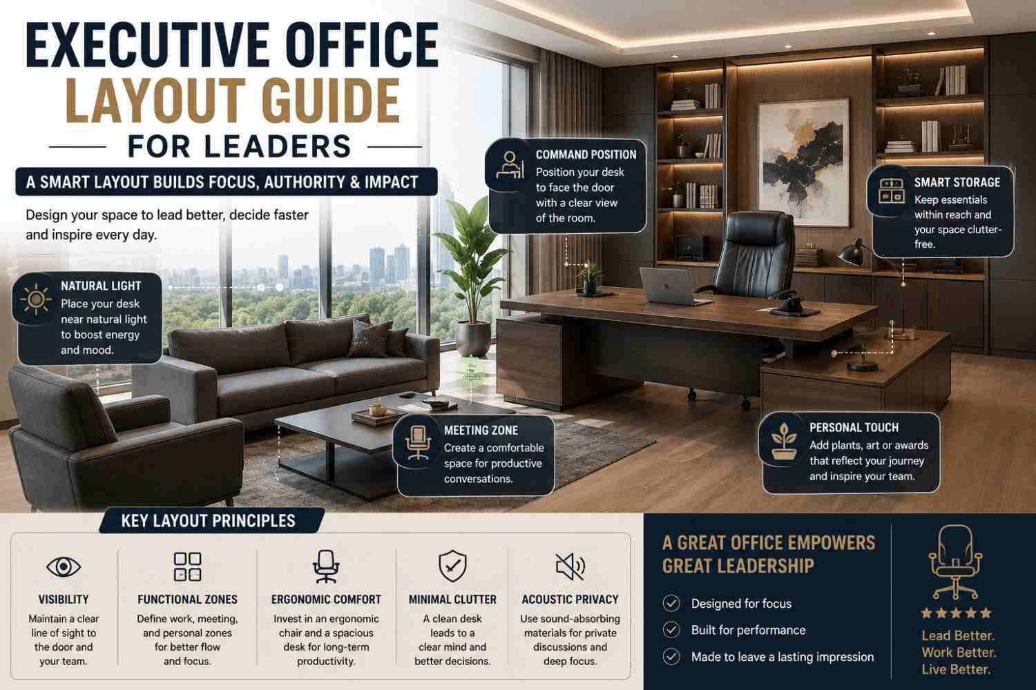 Executive Office Layout Guide for Leaders