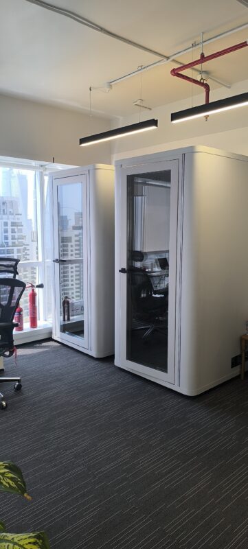 Meeting table and executive chairs supplied for a UAE corporate office